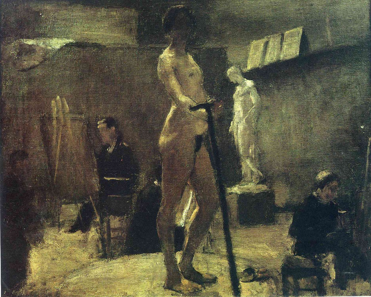 The Study of Gustave Moreau by Henri Matisse