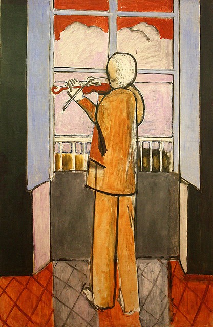 The Violinist at the Window by Henri Matisse
