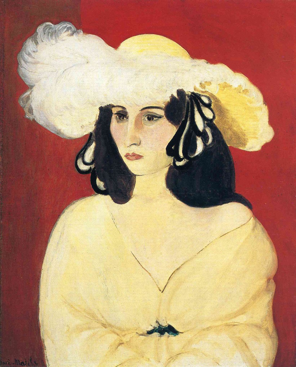 The White Feather by Henri Matisse