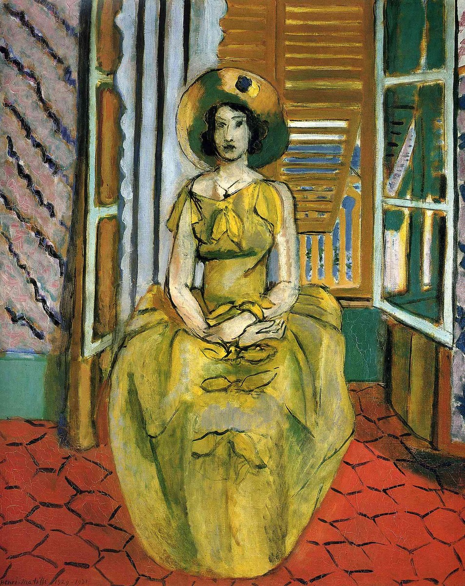 The Yellow Dress by Henri Matisse