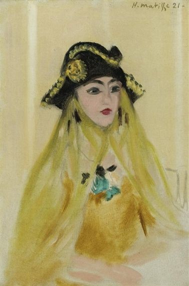 Venetian Woman En Buste by Henri Matisse