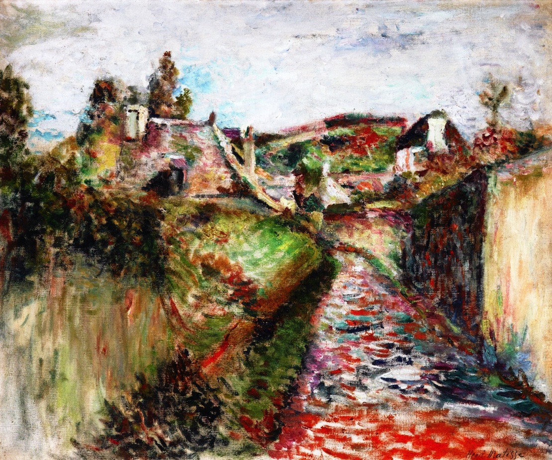 View of Belle Île by Henri Matisse