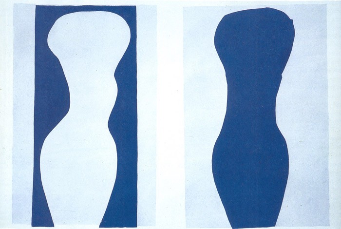 White Torso and Blue Torso by Henri Matisse
