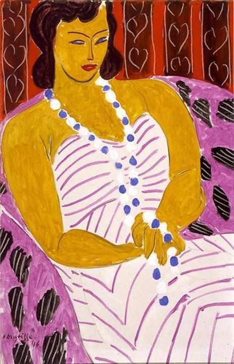 Woman in White by Henri Matisse