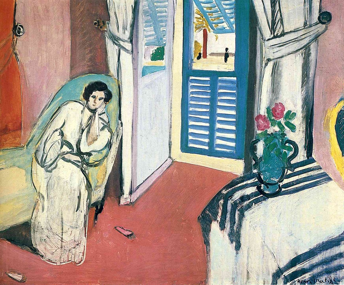 Woman on a Sofa by Henri Matisse