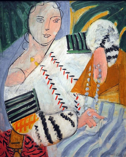 Woman With Necklace by Henri Matisse