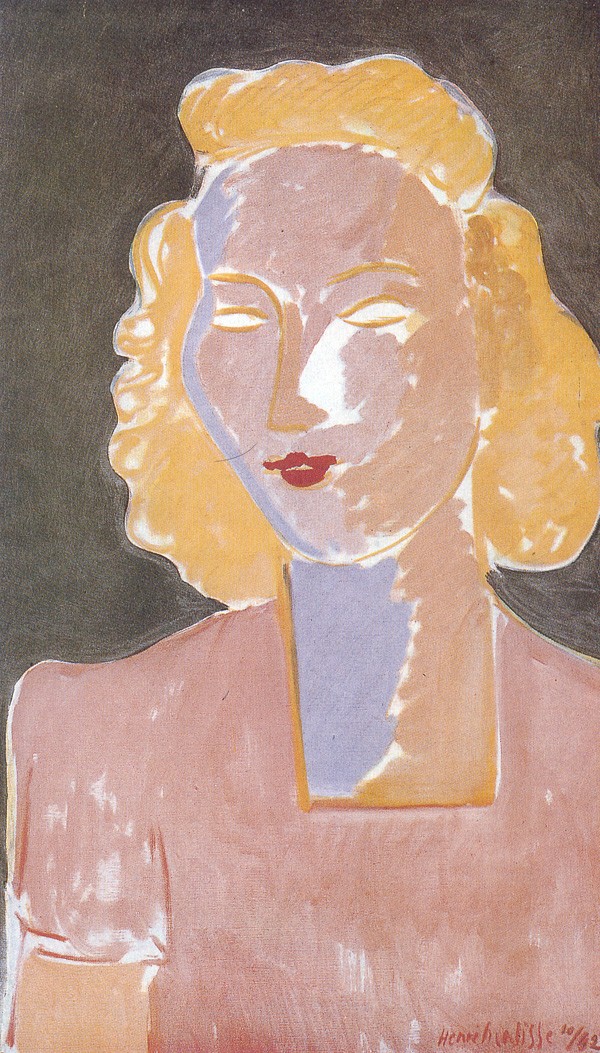 Young Girl in Rose by Henri Matisse