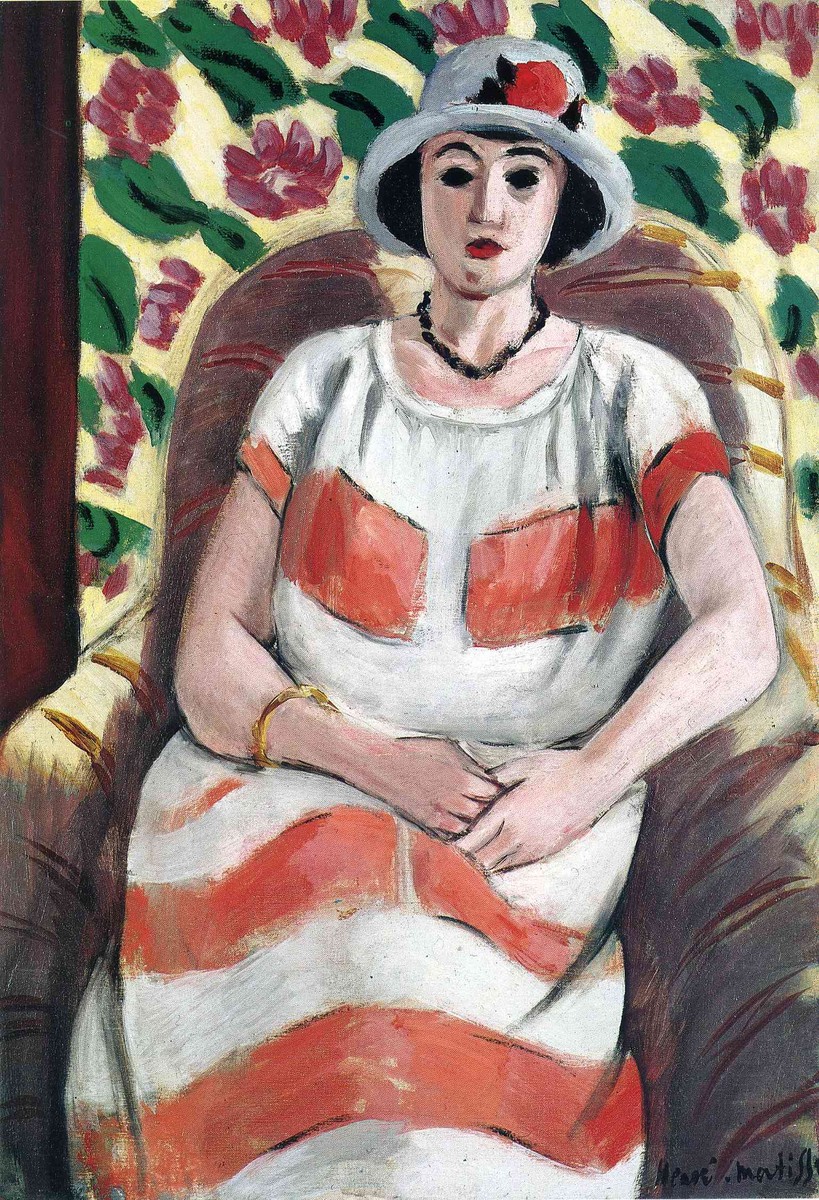 Young woman in Pink by Henri Matisse