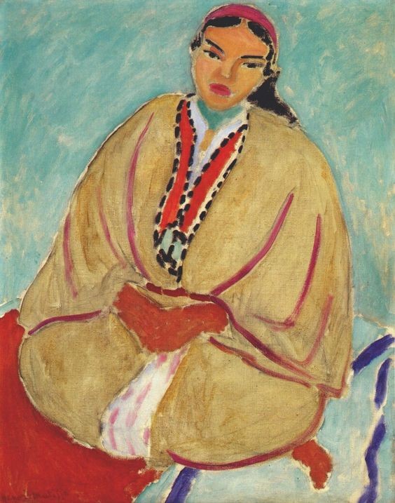 Zorah in Yellow by Henri Matisse