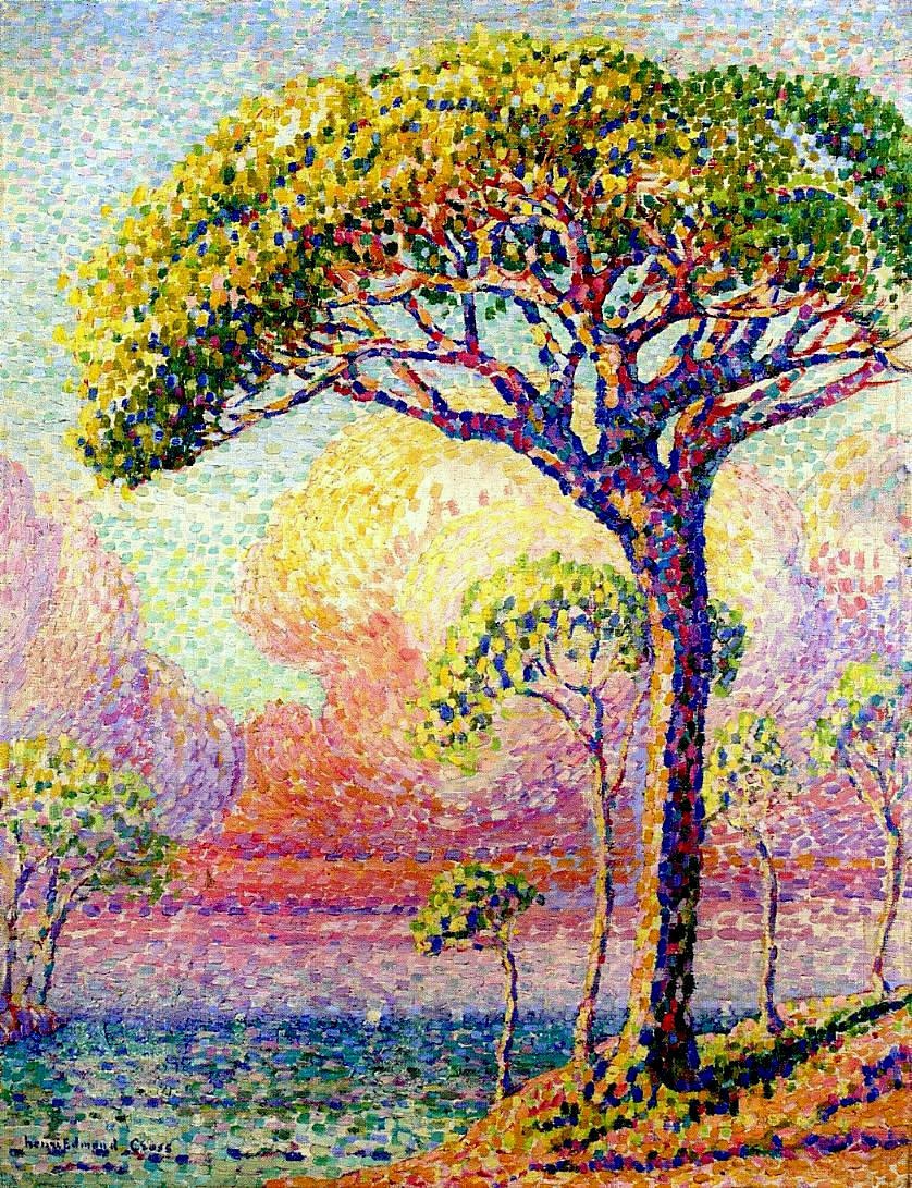 A Pine Tree by Henri-Edmond Cross
