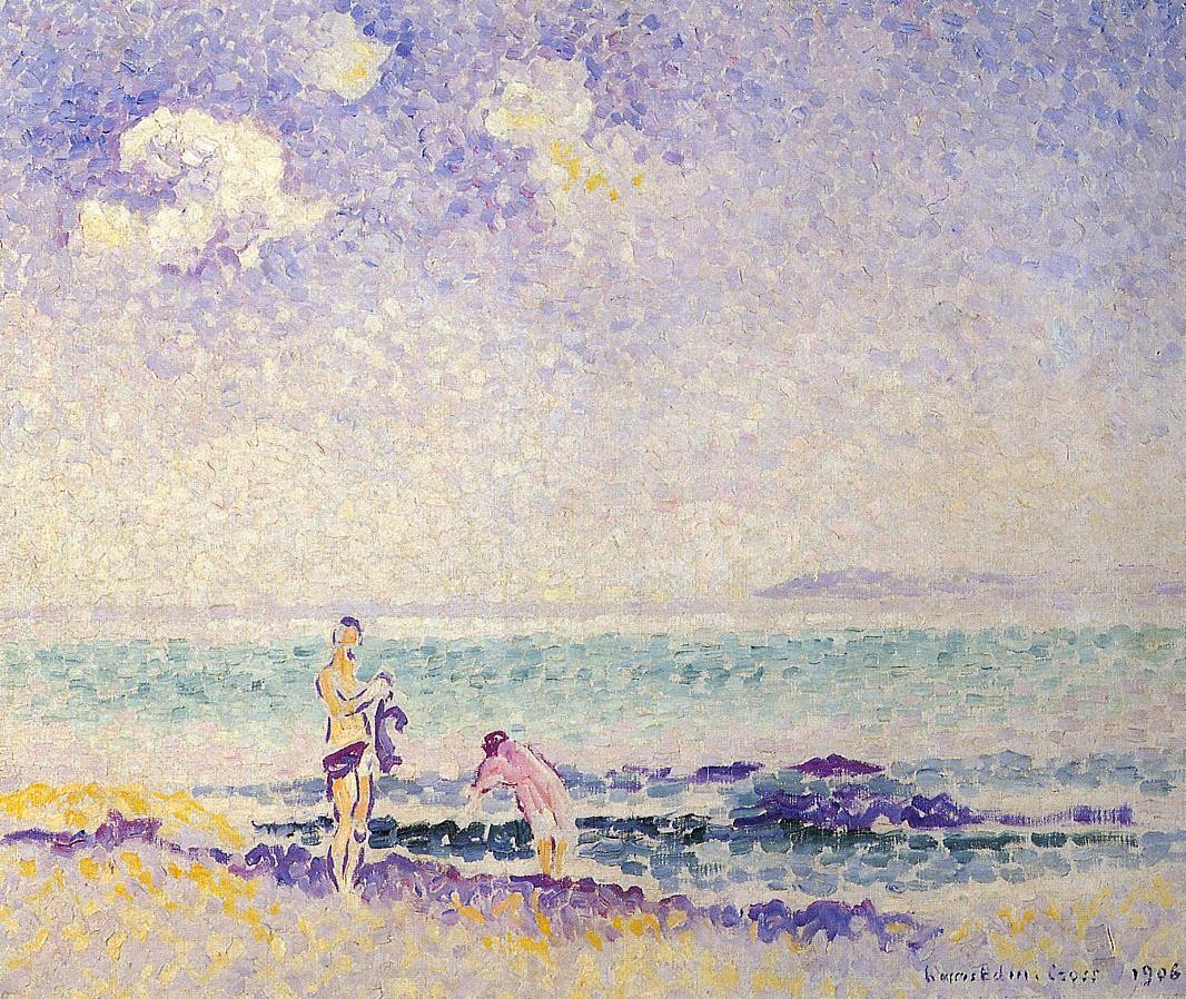 Bathers by Henri-Edmond Cross