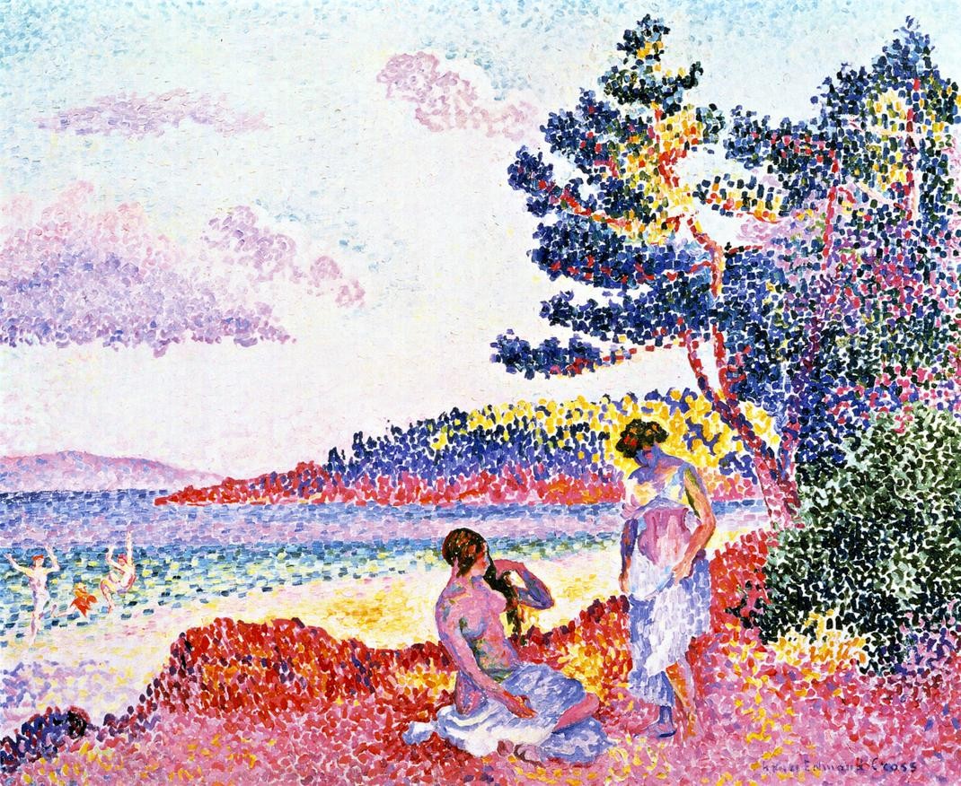 Bathers by Henri-Edmond Cross