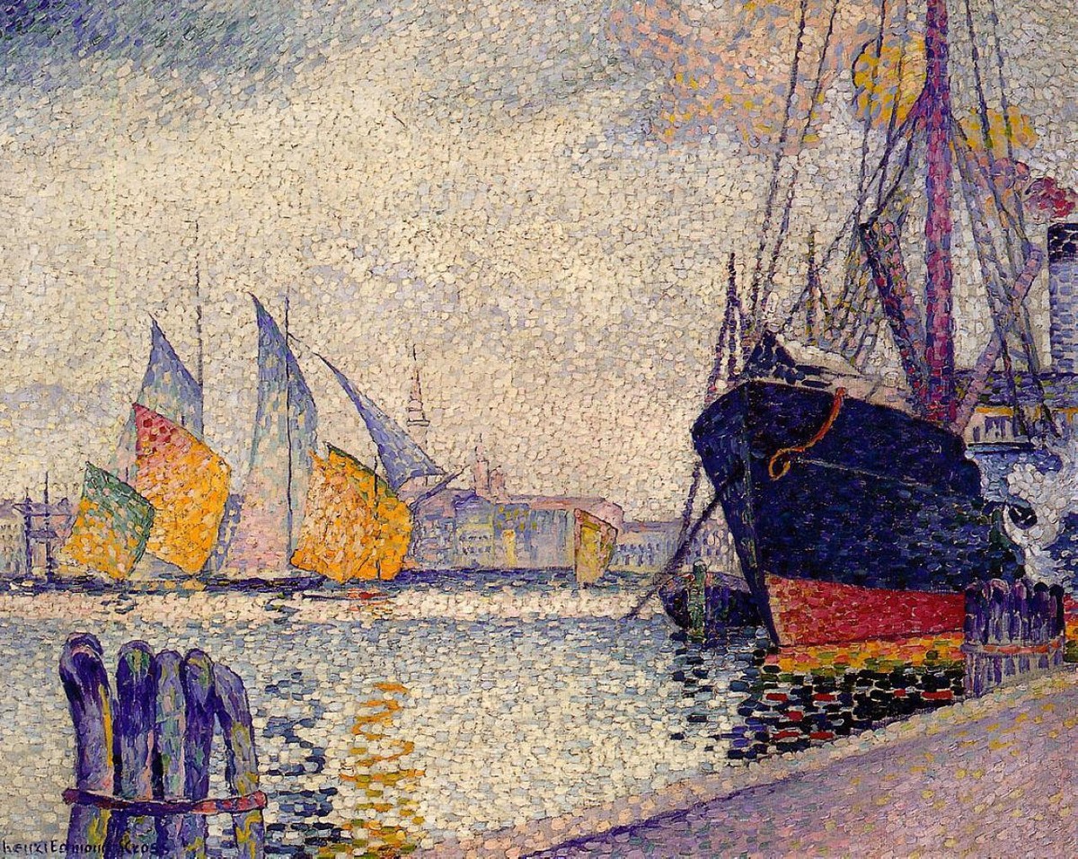 Canal de la Guidecca, Venice by Henri-Edmond Cross