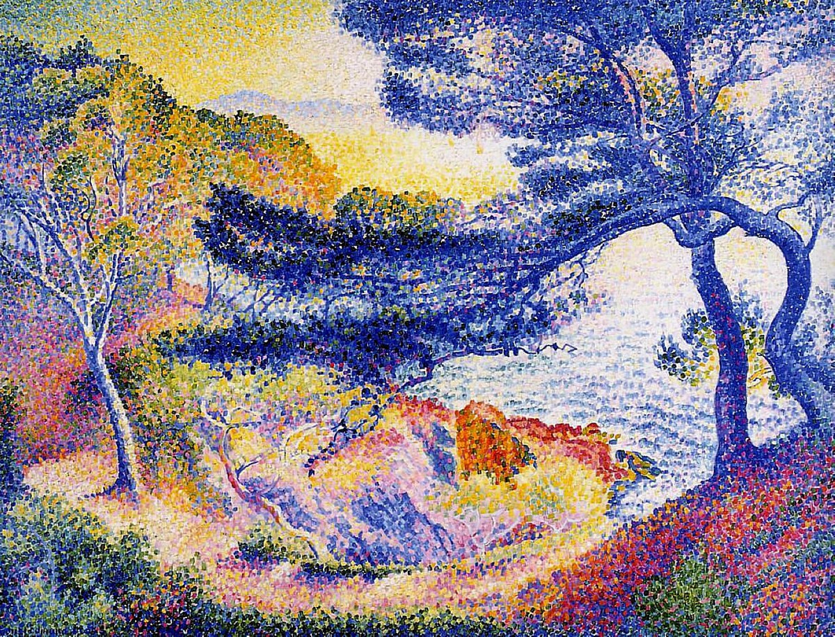 Cape Layet, Provence by Henri-Edmond Cross