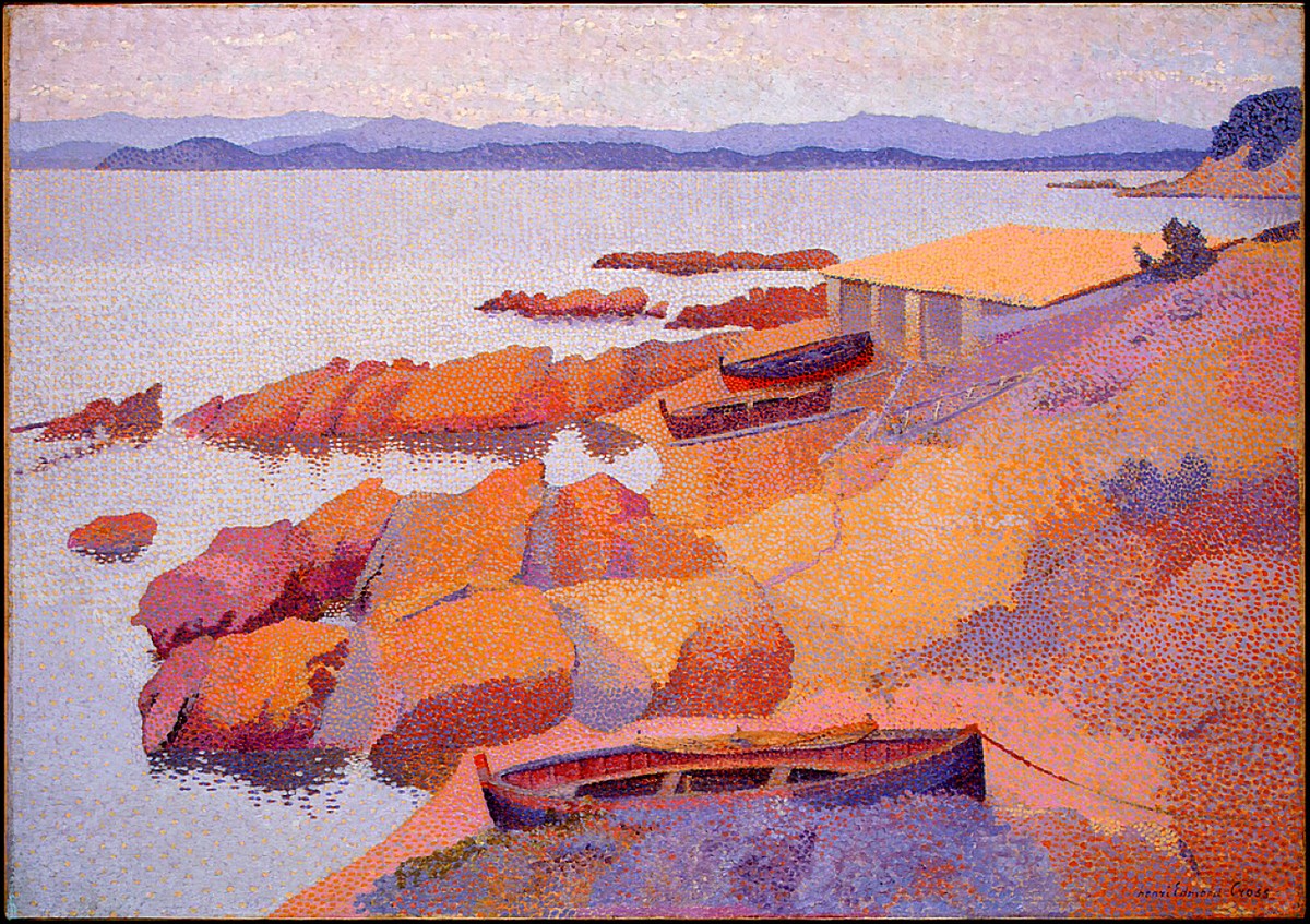 Coast Near Antibes by Henri-Edmond Cross