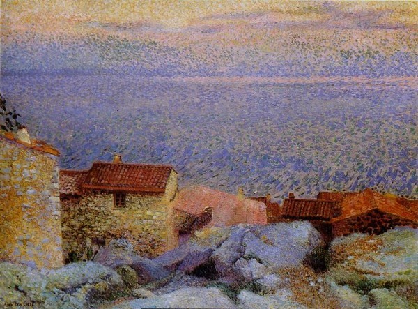 Coastal Landscape by Henri-Edmond Cross