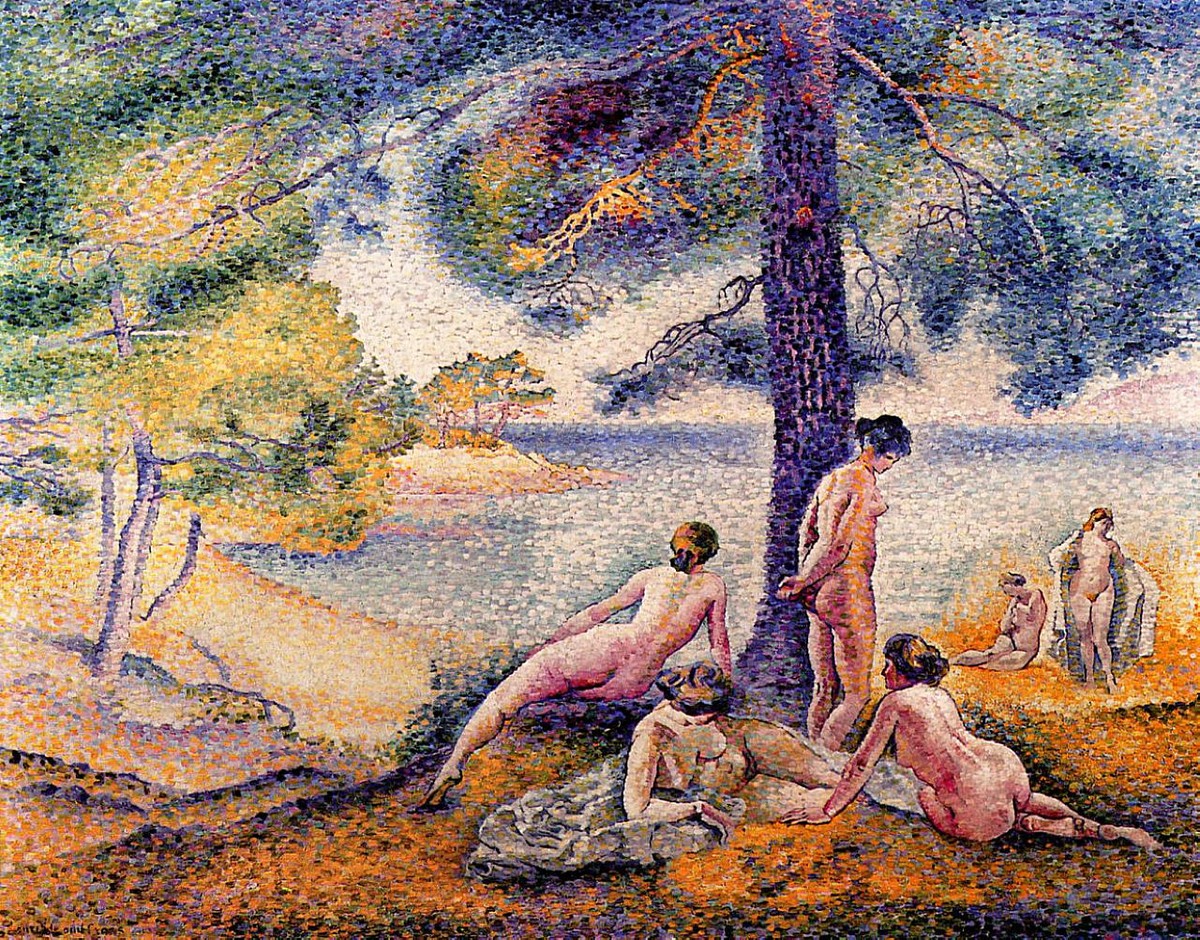 In the Shade by Henri-Edmond Cross