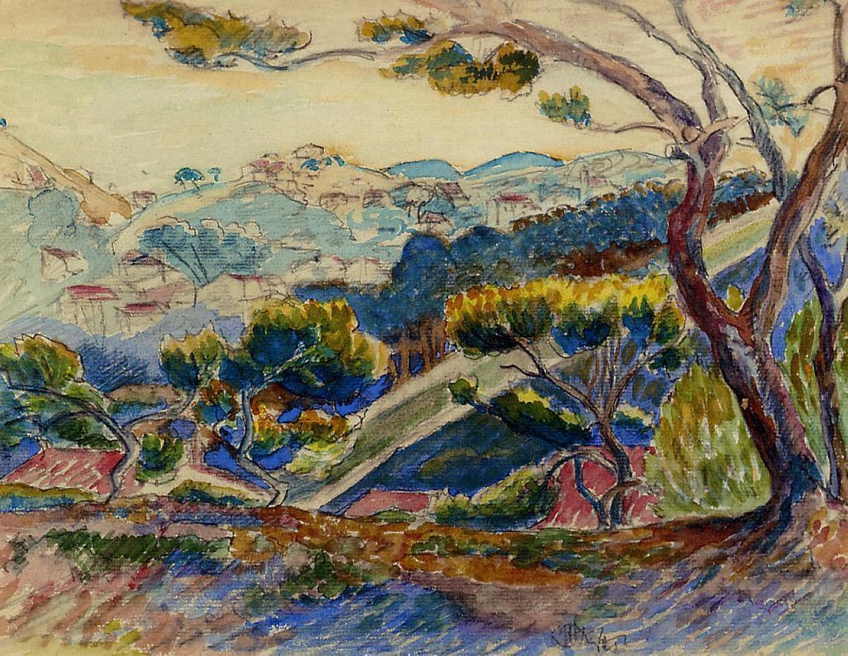 Landscape by Henri-Edmond Cross