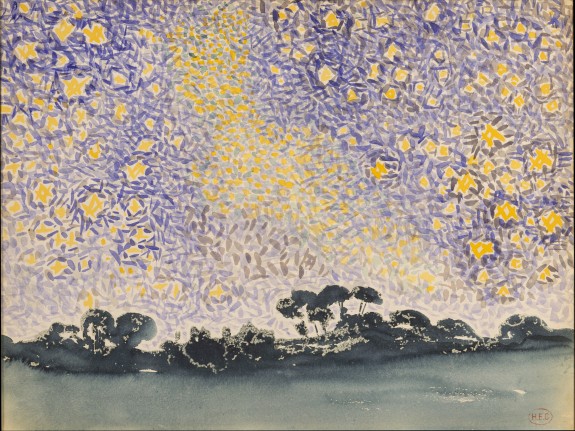 Landscape with Stars by Henri-Edmond Cross