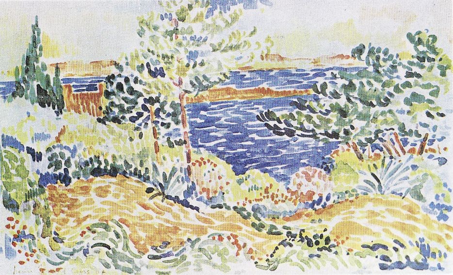 Lavender by Henri-Edmond Cross