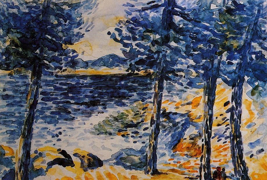 Pines by the Sea by Henri-Edmond Cross