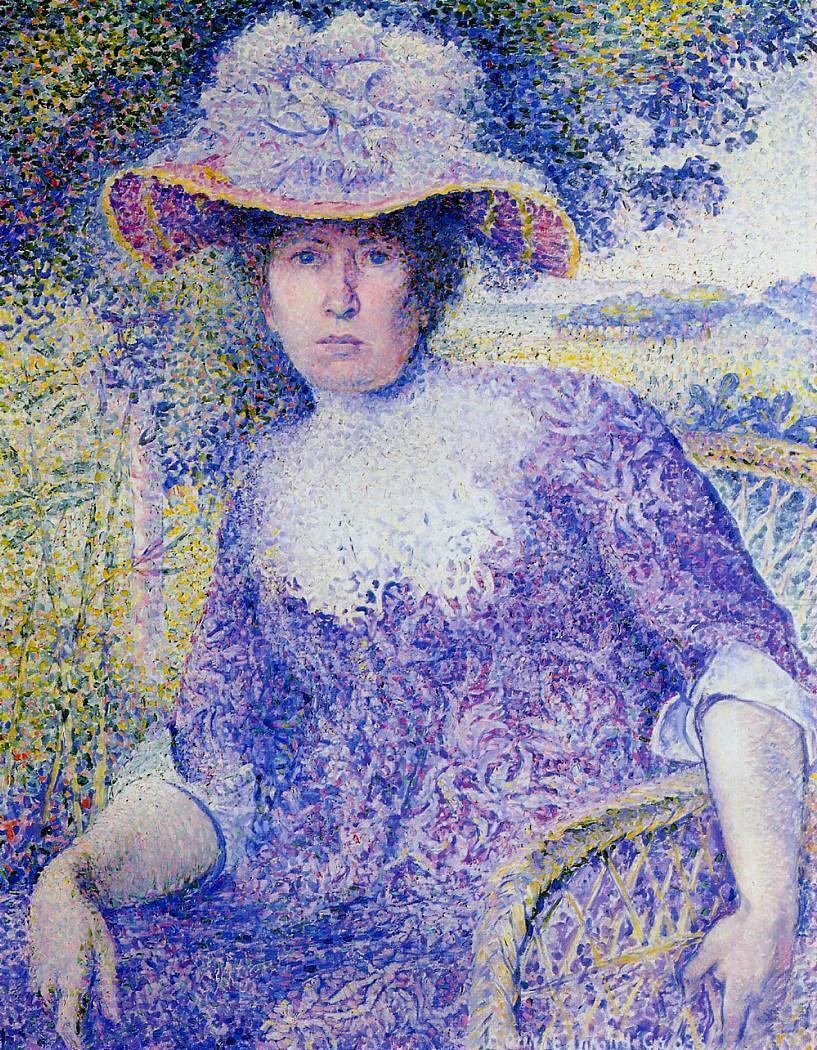 Portrait of Madame Cross by Henri-Edmond Cross