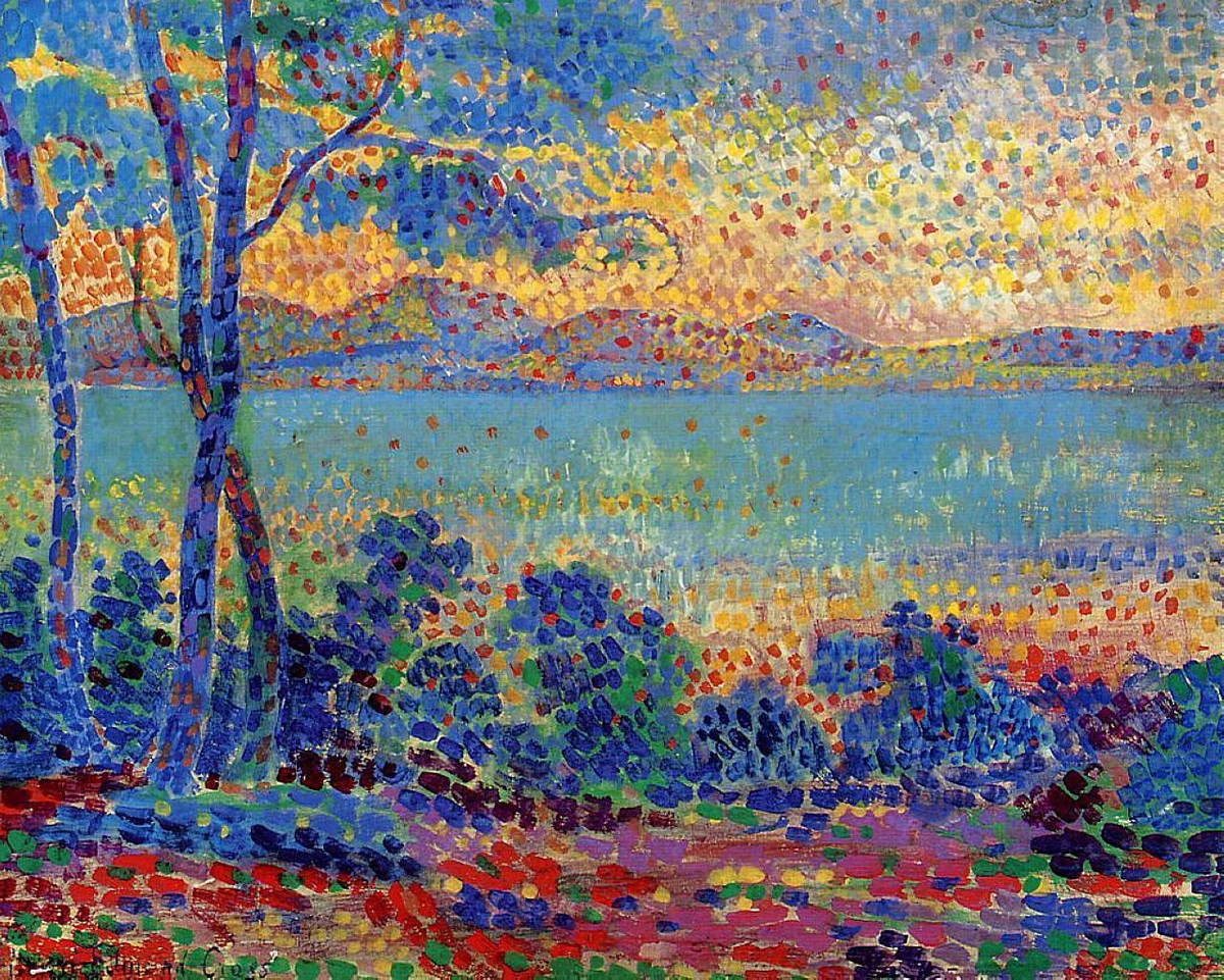 Provence Landscape by Henri-Edmond Cross