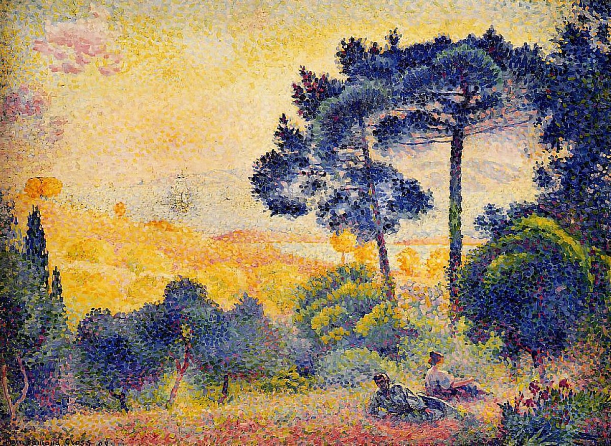 Provence Landscape by Henri-Edmond Cross