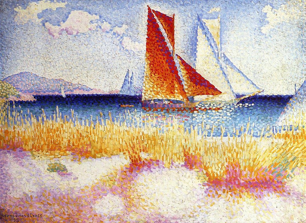 Regatta by Henri-Edmond Cross