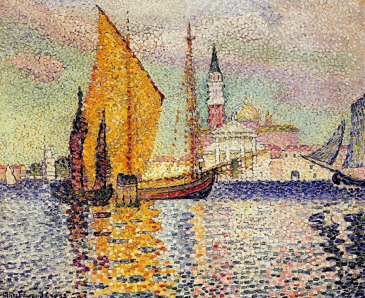 San Giorgio Maggiore, Venice by Henri-Edmond Cross