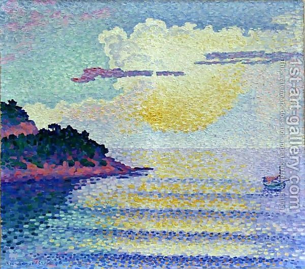 Sunset by Henri-Edmond Cross
