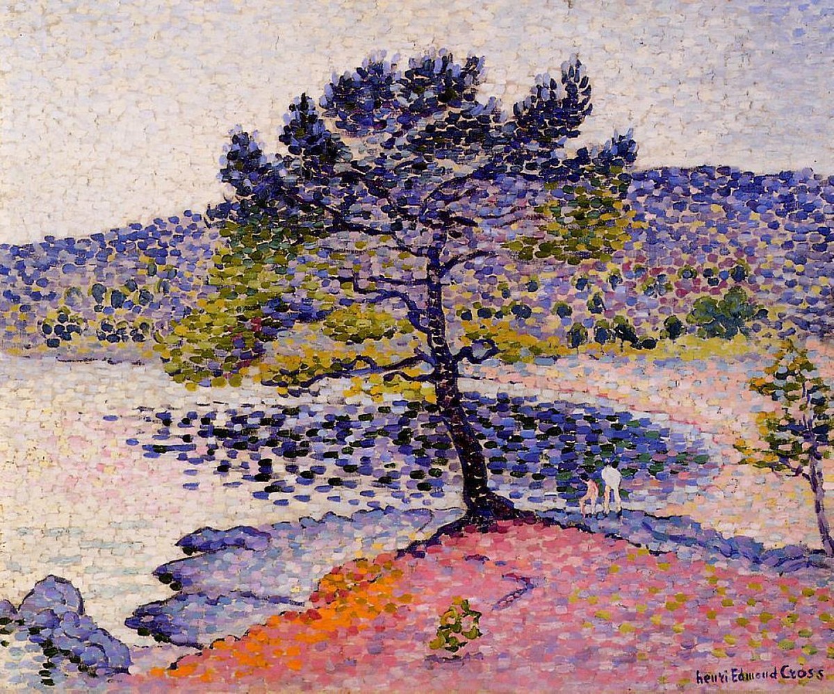 The Beach, Evening by Henri-Edmond Cross