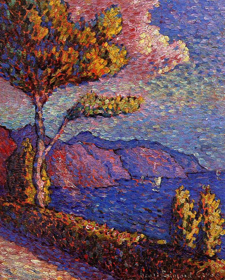 The Canal near St. Tropez by Henri-Edmond Cross