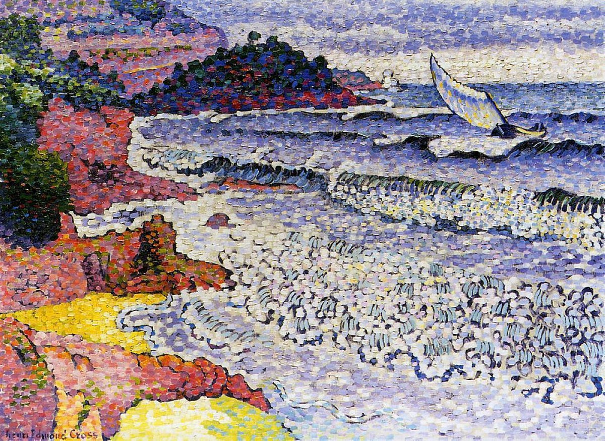 The Choppy Sea by Henri-Edmond Cross