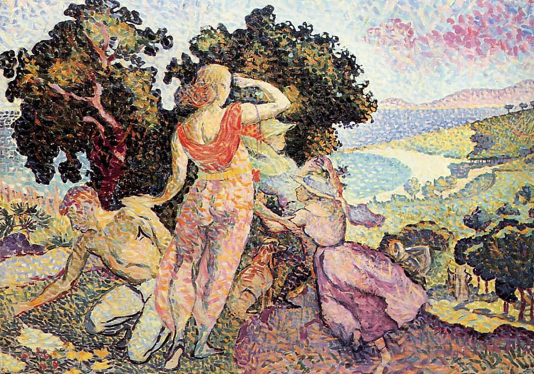 The Excursionists by Henri-Edmond Cross