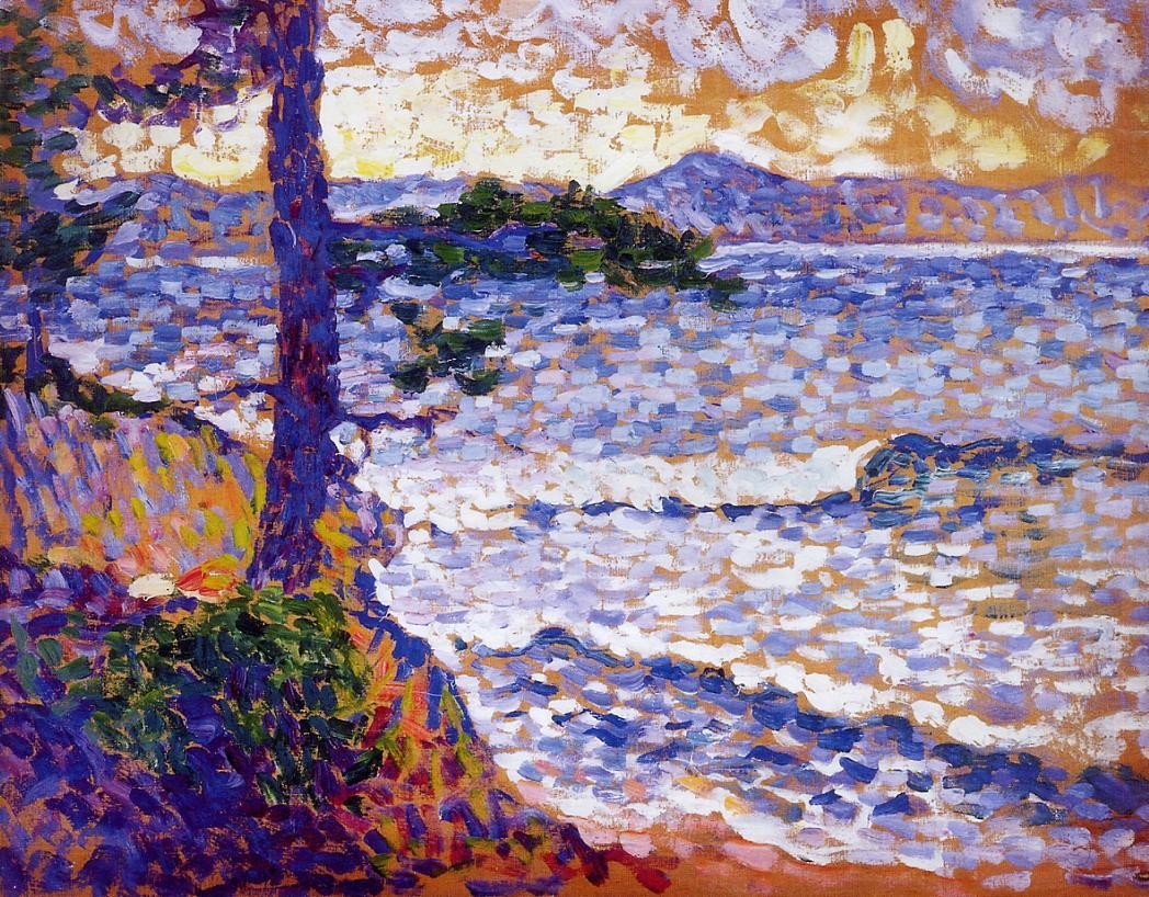 The Mediterranean Coast by Henri-Edmond Cross