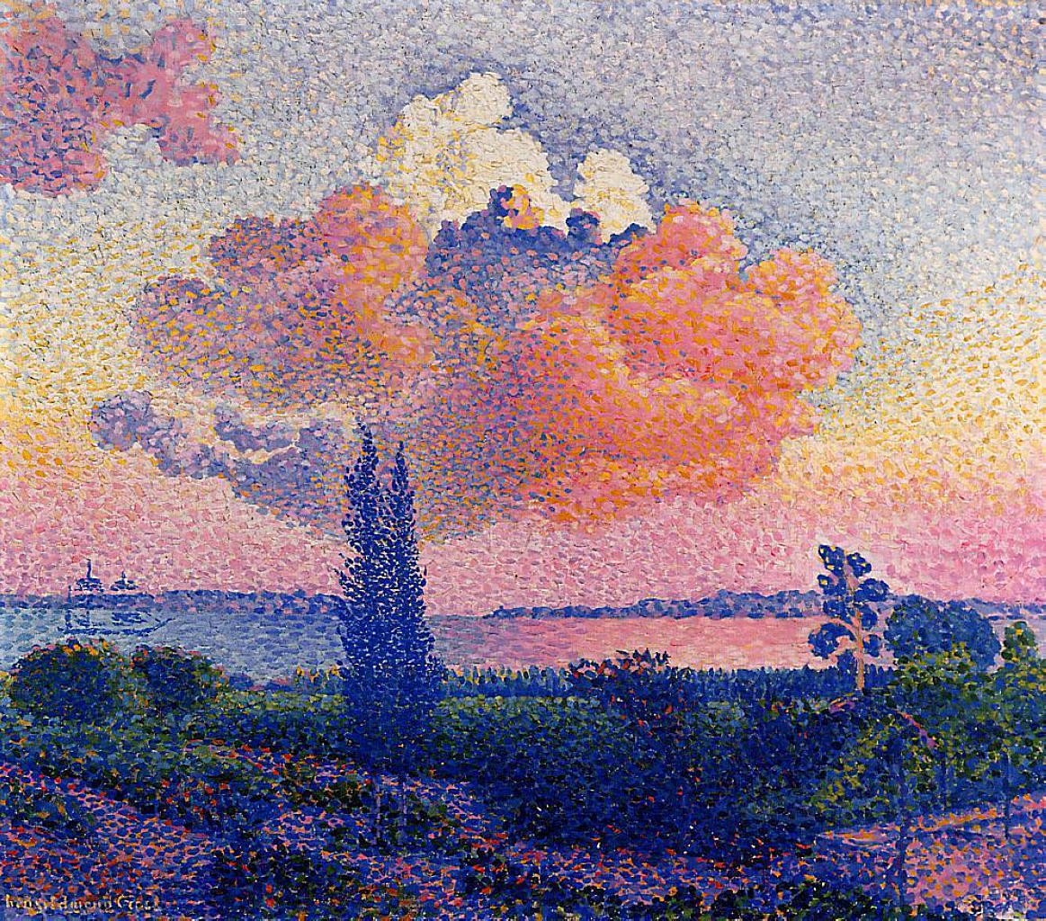 The Pink Cloud by Henri-Edmond Cross