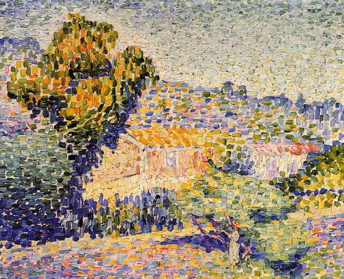 The Pink House by Henri-Edmond Cross