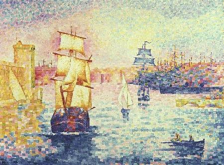 The Port of Marseilles by Henri-Edmond Cross