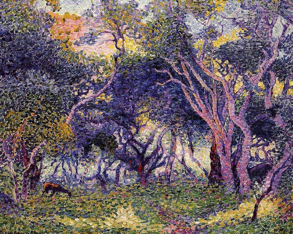 The Undergrowth by Henri-Edmond Cross