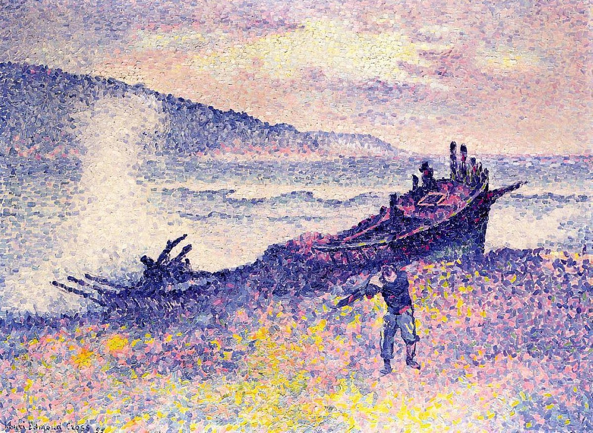 The Wreck by Henri-Edmond Cross