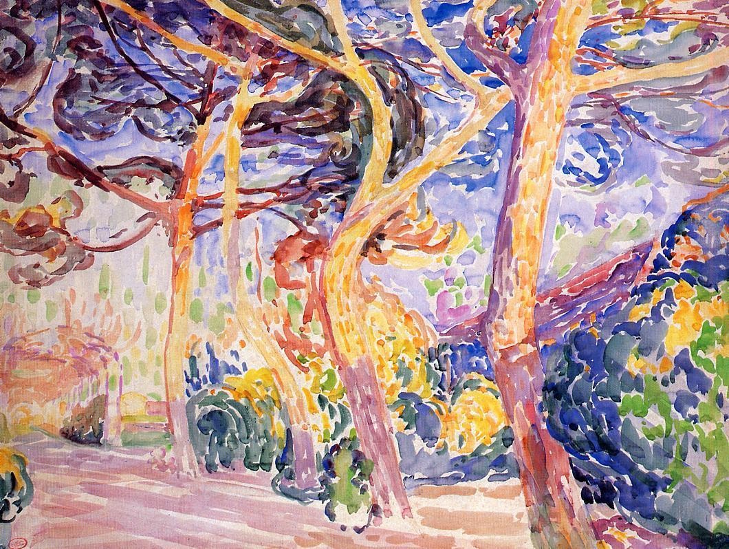 Under the Pines by Henri-Edmond Cross