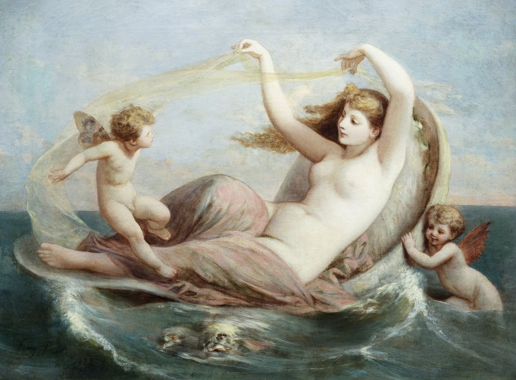 Birth of Venus by Henri-Pierre Picou