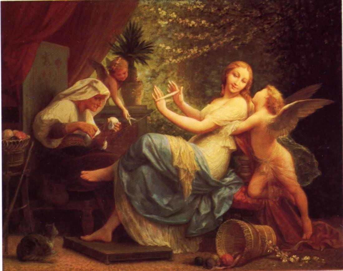 Innocence Seduced by Love by Henri-Pierre Picou