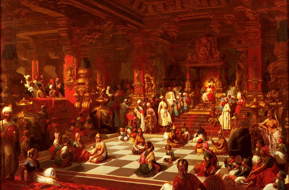 Jeu D'echecs Indien by Henri-Pierre Picou