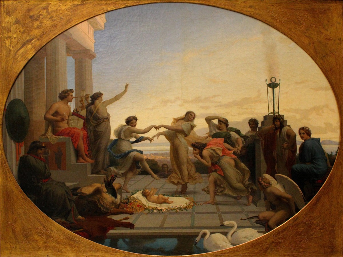 The Birth of Pindar by Henri-Pierre Picou