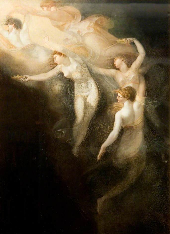 The Dream of Queen Katherine by Henry Fuseli
