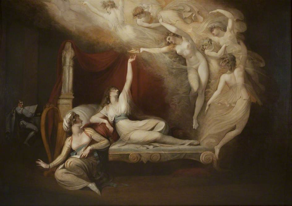 The Vision of Catherine of Aragon by Henry Fuseli