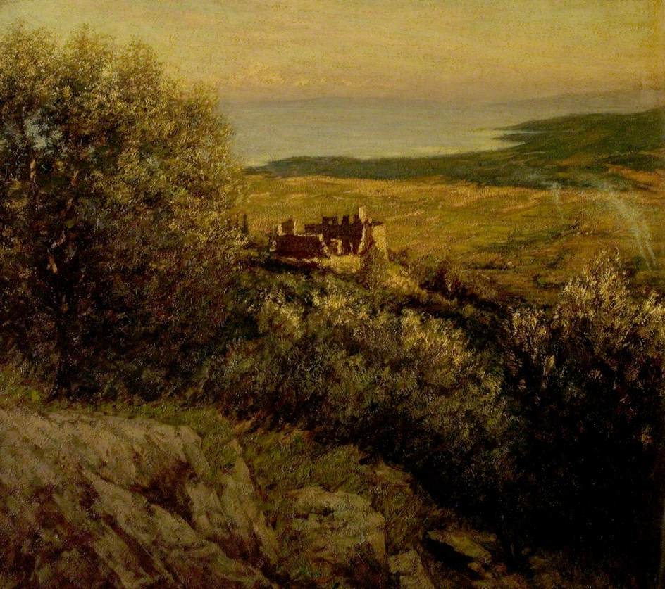 A Provençal Castle by Henry Herbert La Thangue