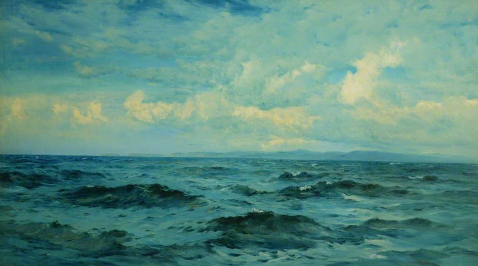 Mount's Bay, Early Morning in the Summer by Henry Moore